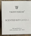 TALENT FAREAST Jar Candle Rose & Violet  Scented Soy 8.8 Oz