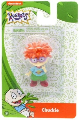 Rugrats Chukie 1.5-Inch Mini Figure, New in Blister Collectible Card - Изображение 1 из 3