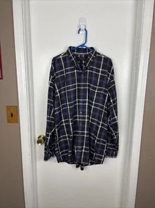 Cutter & Buck Shirt Herren Größe XXL schwarz kariert Knopfleiste 100 % Baumwolle - Bild 1 von 24