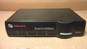 Avocent Switchview 4-Port KVM Switch Cybex 520-195-005 - EXCL PSU & CABLES - Afbeelding 1 van 3