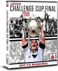 Challenge Cup Final 2016 - Hull FC vs Warrington Wolves DVD Rugby League - Picture 1 of 1