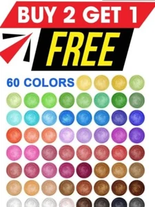 Cosmetic Mica Powder DIY Wax Candle Melts Bath Bombs Cosmetic Soap DIY Nail art - Picture 1 of 59