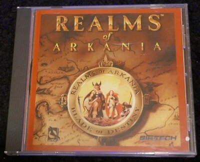 REALMS OF ARKANIA: BLADE OF DESTINY PC CD-ROM/Sir Tech 1993/Jewel Case - Image 1 of 3