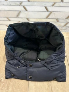 Ralph Lauren Polo Replacement RL Navy With Green Plaid Hood Jacket/ Vest Hoodie - Picture 1 of 5
