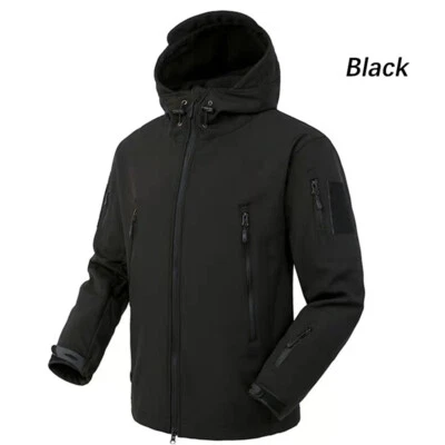 Mens Tactical Jacket Waterproof Military Soft Shell Work Windbreaker Jacket Coat - Image 1 of 4