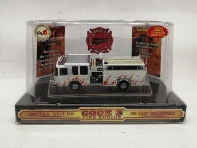  CODE3 FERRARA INFERNO Pump truck 1/64 Used - Image 1 of 4