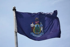 NEW 3X5FT MAINE STATE YARD POLE FLAG superior quality - Picture 1 of 3