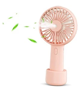 Small Handheld Misting Fan, Portable Fan Mister with Water Tank 2000mAh - Picture 1 of 7