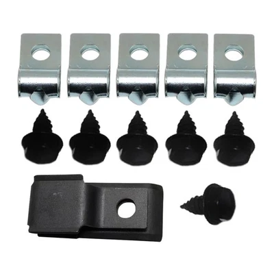 Комплект кронштейнов зажимов топливопровода 3/8 без возврата 1970 Oldsmobile Cutlass 12 шт. - Изображение 1 из 4