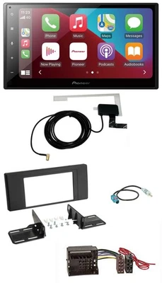 Pioneer USB Bluetooth DAB MP3 2DIN Autoradio für Land Rover Range Rover Vogue L3 - Bild 1 von 4