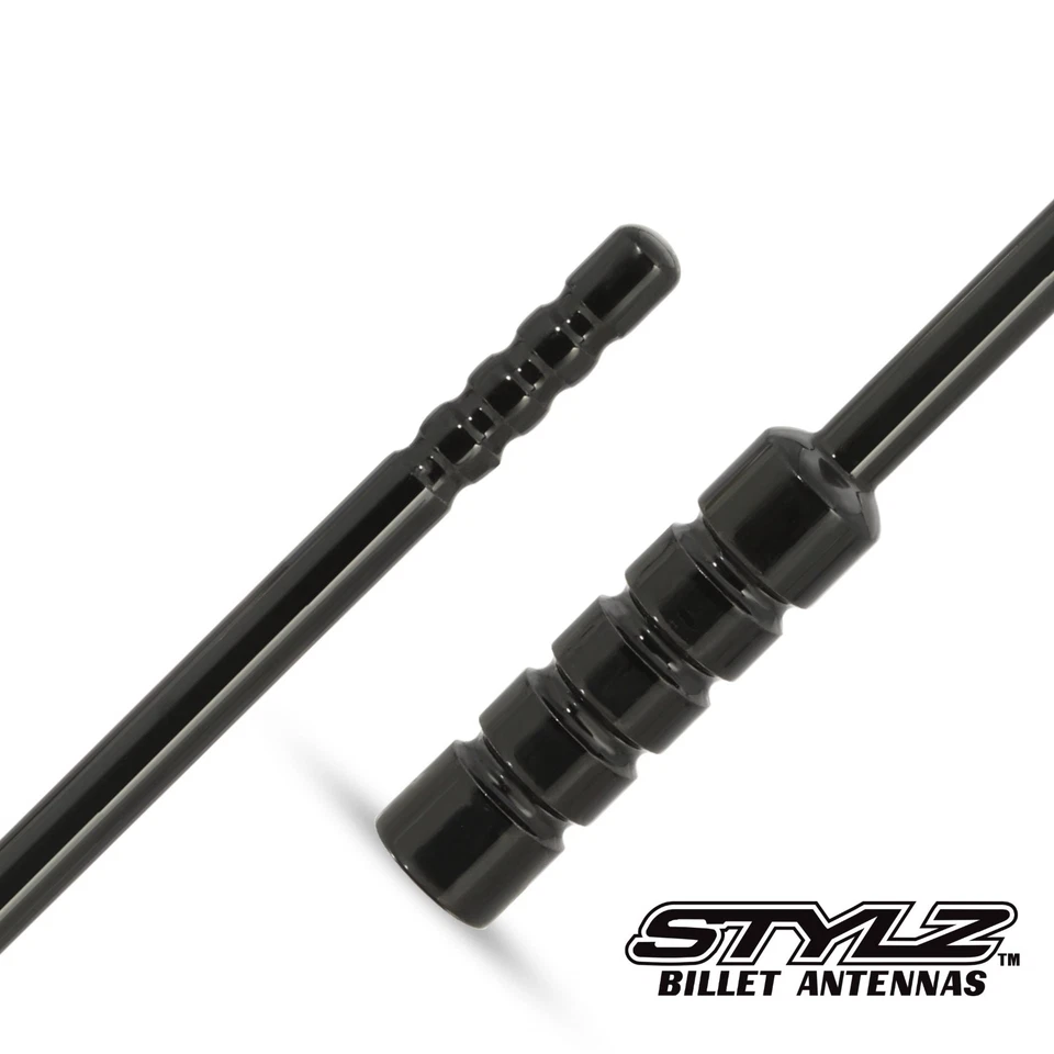 ANTENA BILLET STYLZ 12" NEGRO BRILLANTE PARA FORD EXPLORER 1991 a 2010 Foto 1 de 3