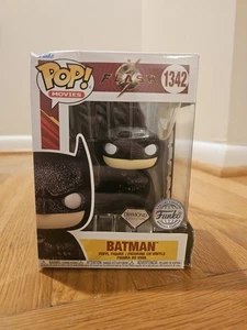 Funko Pop! DC ~ The Flash Movie ~ Batman #1342 ~ Diamond - Picture 1 of 3