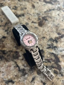 Vintage Betty Boop Womens Analog Quartz Watch With Pink Dial Untested & As Is - Picture 1 of 24