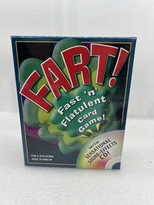 Fart! The Fast & Flatulent Card Game 2009 Brand New Sealed w/ Sound Effects CD - Picture 1 of 2
