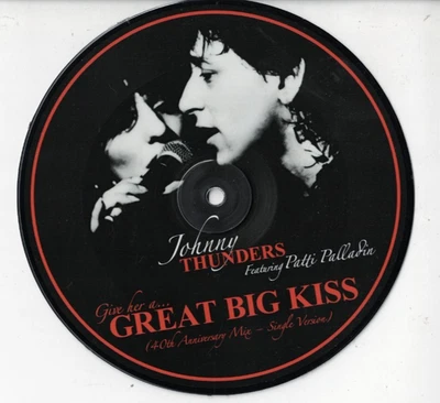 JOHNNY THUNDERS Great Big Kiss 7" PICTURE DISC VINYL Heartbreakers - Image 1 of 3