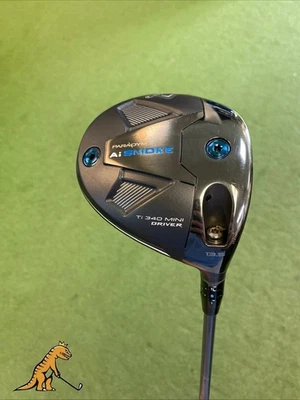 Used RH Callaway Ai Smoke Ti 340 13.5* Mini Driver Denali  50g Regular Flex  - Image 1 of 4