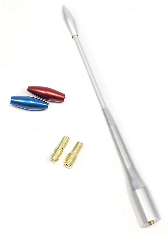 Antenna tris universale per tutte le auto in alluminio cromato START - Immagine 1 di 1