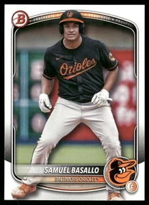 2025 Bowman Prospects #BP-109 Samuel Basallo Baltimore Orioles Baseball Card - Picture 1 of 2