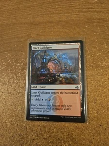 MAGIC THE GATHERING GUILDS OF RAVNICA IZZET GUILDGATE (251) LIGHTLY PLAYED - Picture 1 of 2