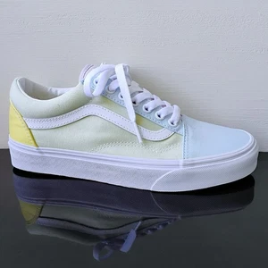 Vans Damen Old Skool Pastel Block Canvas Sneaker in Lovely Multi / True White - Bild 1 von 13