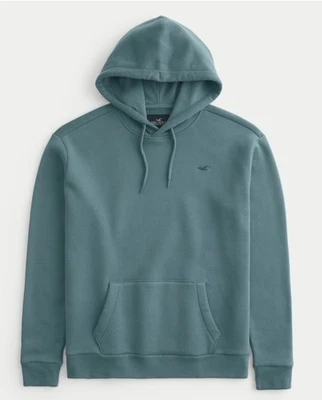 NUEVO CON ETIQUETAS HOLLISTER HOMBRE’S ICON CHAQUETA SUDADERA CON CAPUCHA SUAVE | TALLA XL Foto 1 de 4