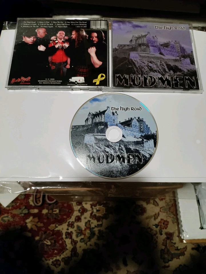 Mudmen The High Road Cd Dropkick Murphys Rose Tattoo Real McKenzies Green Day - Image 1 of 1