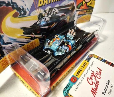 CORGI 267 BATMOBILE 1966 MATT BLACK Official CORGI 2024 Members ONLY! FREE SHIP! - Image 1 of 4