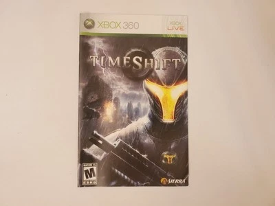 Timeshift (Microsoft Xbox 360) Manual Only - Imagen 1 de 2