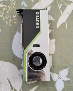 Nvidia Quadro RTX 8000 GPU Graphics Card PCIe x16 48GB GDDR6 - Picture 1 of 5