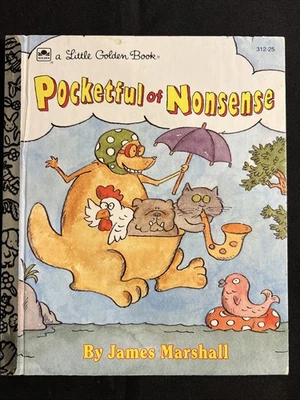 Vintage A Little Golden Book Pocketful Of Nonsense 312-25 1992 #4985 - Image 1 of 4