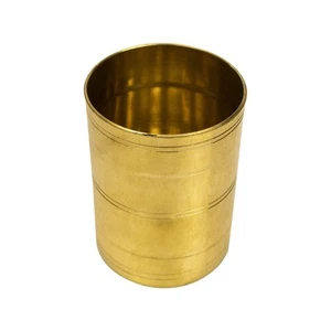 Brass Rice Measuring Pot Padi Uzhakku, Changazhi Traditional Measuring Vessel... - Picture 1 of 6