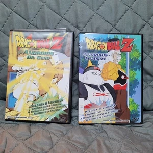 Lot of 2 DVDs Dragonball Z Androids Invasion & Dr. Gero - Picture 1 of 8