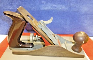 CRAFTSMAN WOOD BENCH PLANE 619.3742 -9 3/4" USA Corrugated Sides - Picture 1 of 8