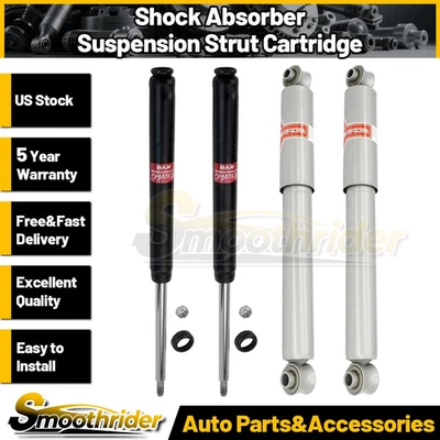 Juego de 4 cartuchos de puntal amortiguador delantero trasero KYB para Porsche 924 1987-1988 Foto 1 de 4