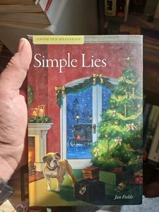Simple Lies ~  Amish Inn Mysteries ~ Jan Fields ~ HC/DJ  Annie's 2016 - Picture 1 of 1