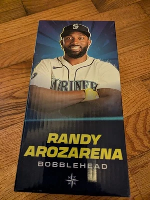 Seattle Mariners Randy Arozarena Bobblehead 2025  SGA 5/27/25 ~ NEW in Box - Image 1 of 4