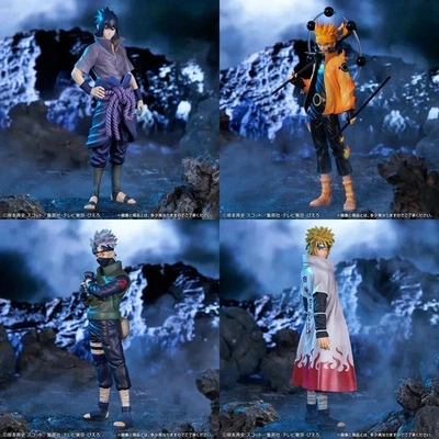 Action Figure Naruto Shippuden, Sasuke Uchiha Kakashi Minato collezione Anime 🔥 - Immagine 1 di 3