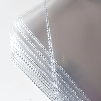 50x Premium 12" PVC Outer Sleeves Vinyl Record LP Covers 140mu for LP + 2LP