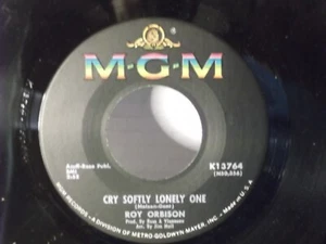 Roy Orbison,MGM K13764,"Cry Softly Lonely One"US,7"45,1966 Rock classic, Mint - Picture 1 of 2