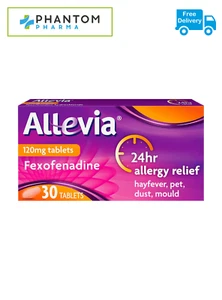 Allevia 120mg Hayfever Allergy Relief - 30 Tablets - EXP : 04/2027 - Picture 1 of 2