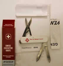 Wenger Esquire Swiss Army knive (white). New boxed, NIB w name #8949