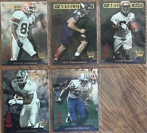 (5) 1999 Absolute EXP Tools of the Trade Rookies /750 & /500 Sedrick Irvin - Picture 1 of 2
