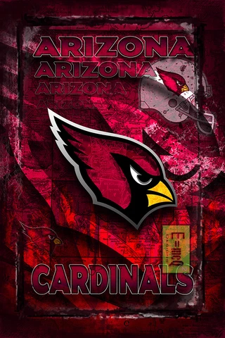 ARIZONA CARDINALS Poster, Arizona Cardinals Print Free Shipping Us Cover