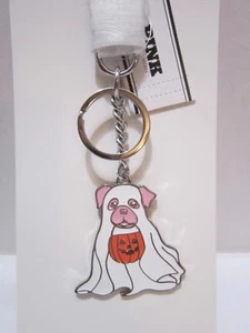 VS PINK HALLOWEEN DOG CHARM KEYCHAIN~NEW IN PACKAGE!! - Picture 1 of 2