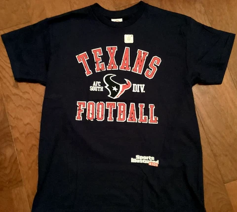 Houston Texans T-Shirt NEW With Tags & NFL Hologram Size Youth Large Cover
