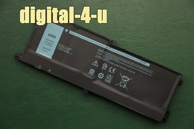 Nueva Batería Genuina 90Wh DT9XG para Alienware Area-51M 07PWKV Serie ALWA51M  Foto 1 de 2