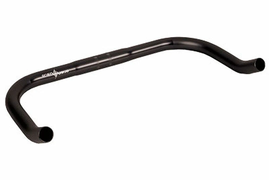 Origin8 Bullhorn Handlebar 40cm Black 26.0mm Clamp Track Fixed Gear Urban Bike - Image 1 of 1