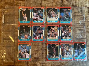 1986 Fleer Premier Basketball 107/132 Lot Partial Set Break NBA card - Bild 1 von 8