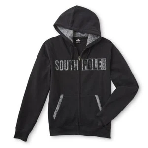 South Pole Black Midweight Fleece Hoodie, Young Men's, Size Large - New w/ Tags - Picture 1 of 2