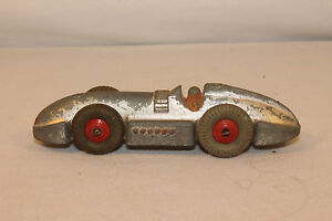 1950's Dinky #23E, Speed of the Wind Racing Car, Tin Metal Base,  Original #2